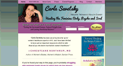 Desktop Screenshot of naturalhealingforwomen.com